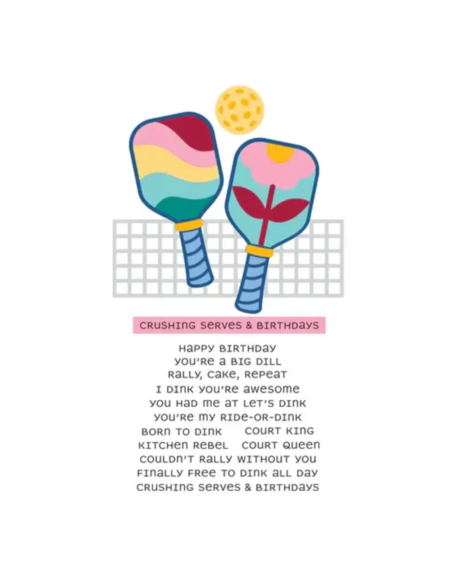 SPELLBINDERS SPELLBINDERS BORN TO DINK CLEAR STAMP & DIE SET