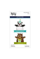 SPELLBINDERS SPELLBINDERS SIMON HURLEY SENDING HUGS COLLECTION BIRTHDAY BEAR DIE SET