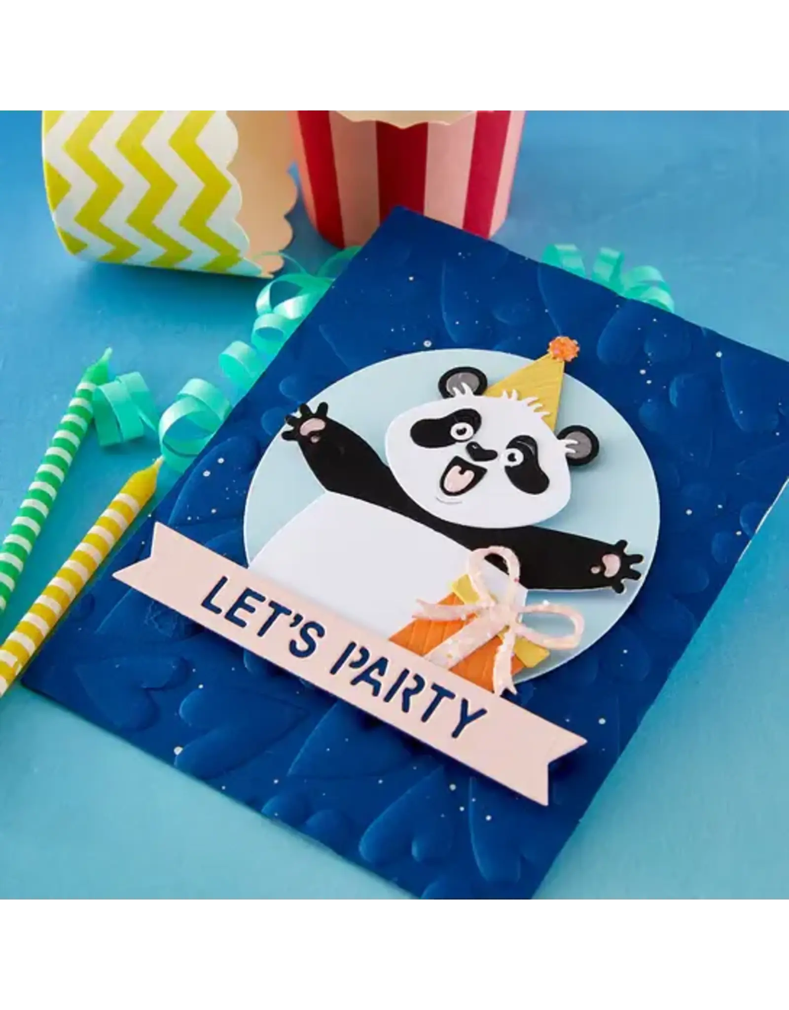 SPELLBINDERS SPELLBINDERS SIMON HURLEY SENDING HUGS COLLECTION BIRTHDAY BEAR DIE SET