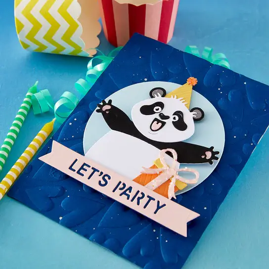 SPELLBINDERS SPELLBINDERS SIMON HURLEY SENDING HUGS COLLECTION BIRTHDAY BEAR DIE SET