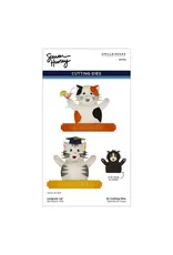 SPELLBINDERS SPELLBINDERS SIMON HURLEY SENDING HUGS COLLECTION CONGRATS CAT DIE SET
