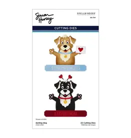 SPELLBINDERS SPELLBINDERS SIMON HURLEY SENDING HUGS COLLECTION DARLING DOG DIE SET