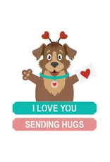 SPELLBINDERS SPELLBINDERS SIMON HURLEY SENDING HUGS COLLECTION DARLING DOG DIE SET