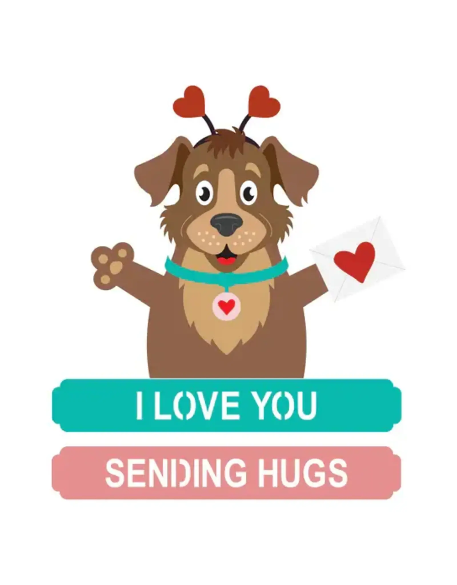 SPELLBINDERS SPELLBINDERS SIMON HURLEY SENDING HUGS COLLECTION DARLING DOG DIE SET