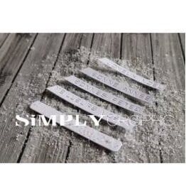 SIMPLY GRAPHIC SIMPLY GRAPHIC DIES 4 VOEUX DIE SET