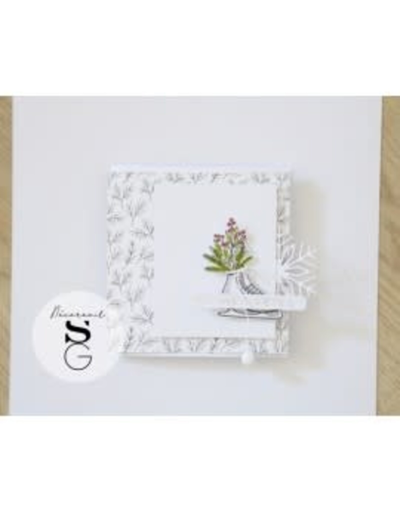 SIMPLY GRAPHIC SIMPLY GRAPHIC DIES 4 VOEUX DIE SET