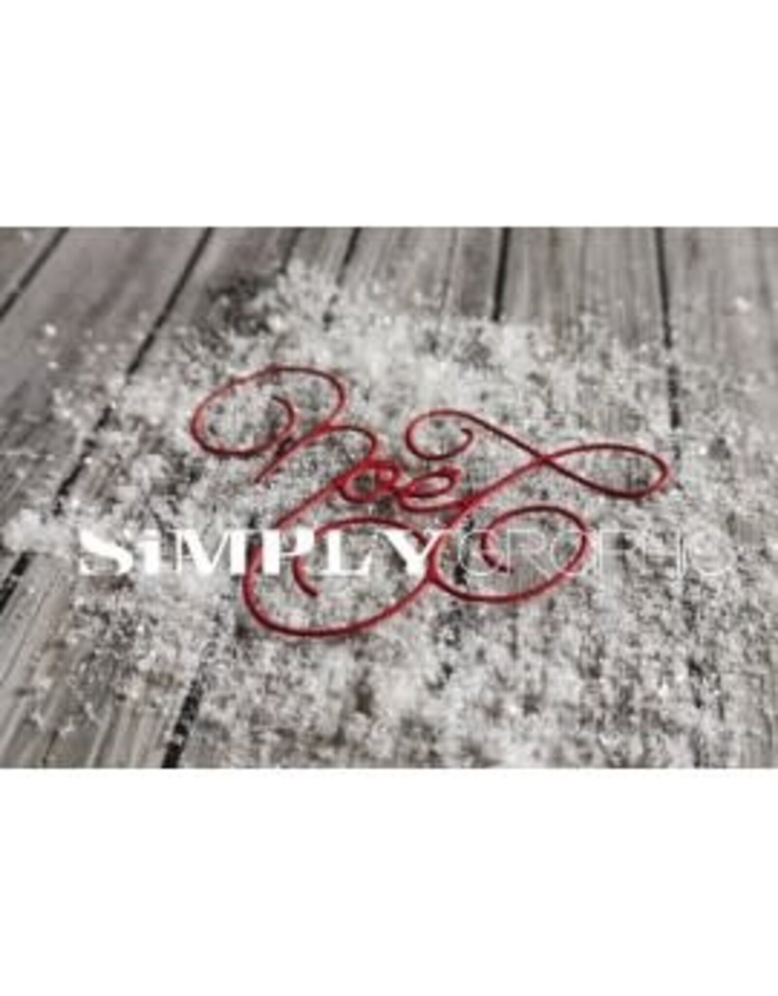 SIMPLY GRAPHIC SIMPLY GRAPHIC DIES NOËL EN VOLUTES DIE SET