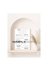 SIMPLY GRAPHIC SIMPLY GRAPHIC PLANCHE MA BESTIE CLEAR STAMP SET