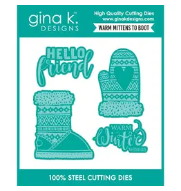 GINA K DESIGNS GINA K. DESIGNS WARM MITTENS TO BOOT DIE SET