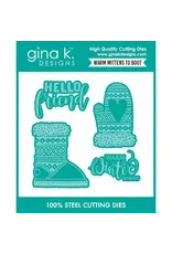 GINA K DESIGNS GINA K. DESIGNS WARM MITTENS TO BOOT DIE SET