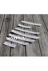 SIMPLY GRAPHIC SIMPLY GRAPHIC DIES TEXTES CARTERIE DIE SET