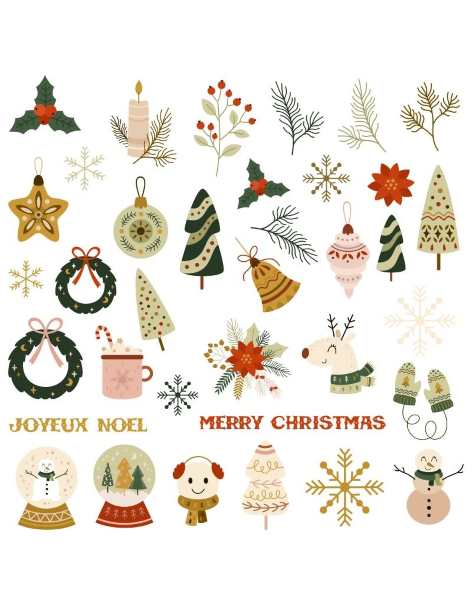 SIMPLY GRAPHIC SIMPLY GRAPHIC DIE CUTS NOEL