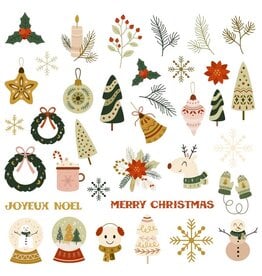 SIMPLY GRAPHIC SIMPLY GRAPHIC DIE CUTS NOEL