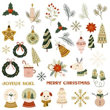SIMPLY GRAPHIC SIMPLY GRAPHIC DIE CUTS NOEL
