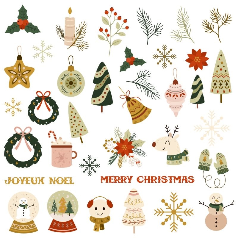SIMPLY GRAPHIC SIMPLY GRAPHIC DIE CUTS NOEL