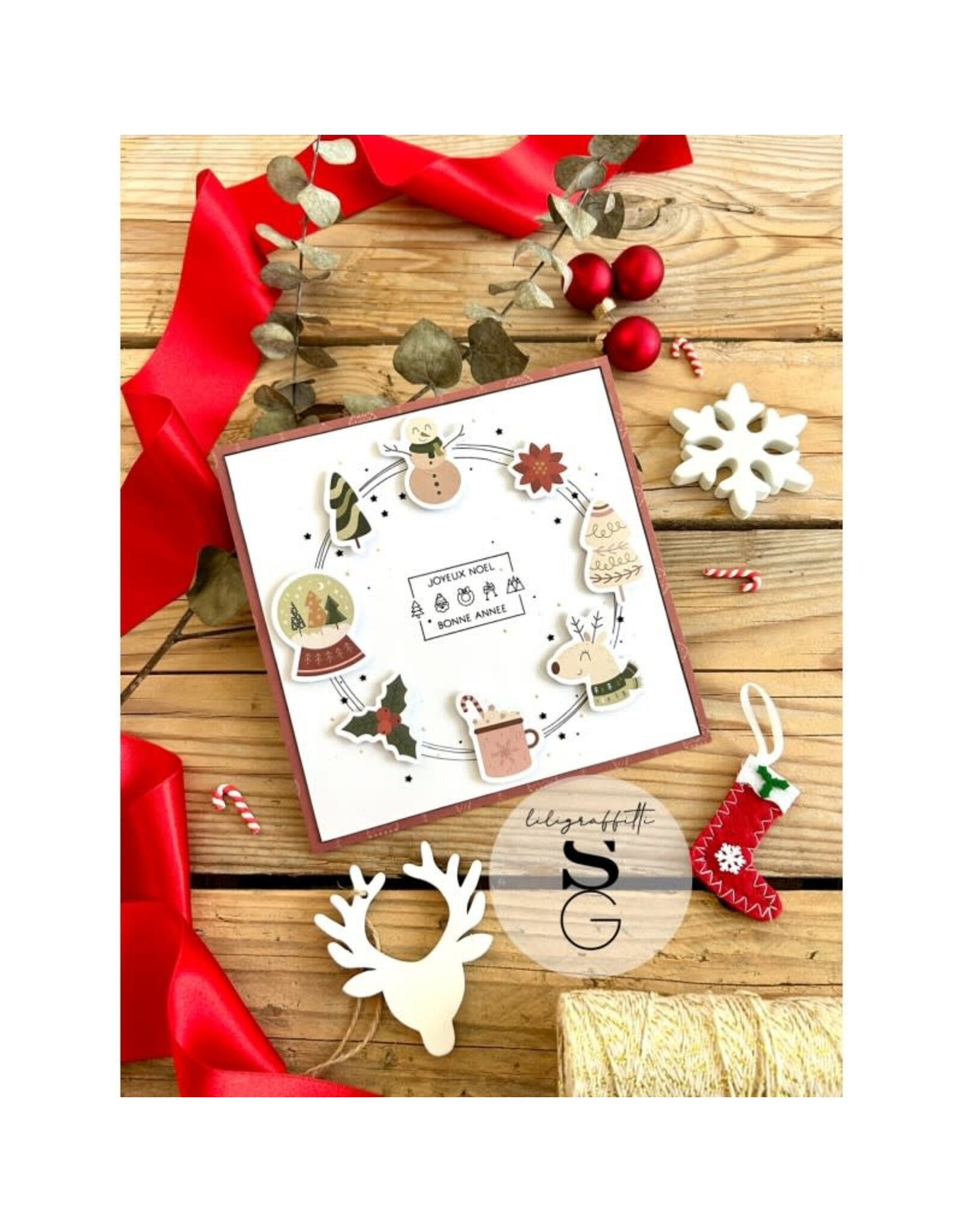 SIMPLY GRAPHIC SIMPLY GRAPHIC DIE CUTS NOEL