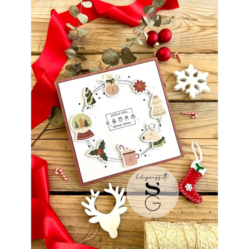 SIMPLY GRAPHIC SIMPLY GRAPHIC DIE CUTS NOEL