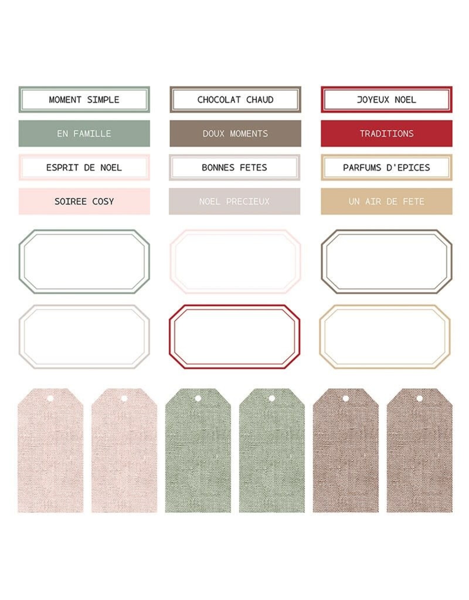 SIMPLY GRAPHIC SIMPLY GRAPHIC KIT CRÉATIF NOËL