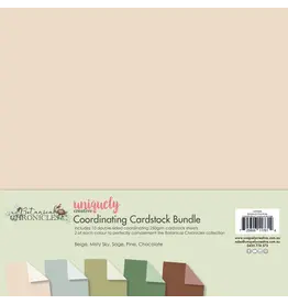 UNIQUELY CREATIVE UNIQUELY CREATIVE BOTANICAL CHRONICLES 12x12 CARDSTOCK BUNDLE