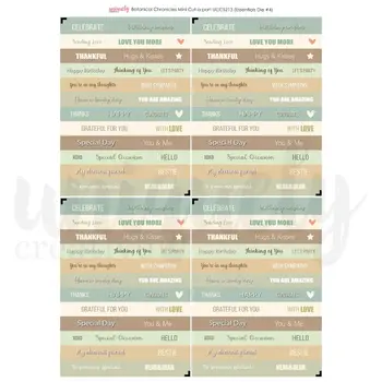 UNIQUELY CREATIVE UNIQUELY CREATIVE BOTANICAL CHRONICLES CUT-A-PARTS