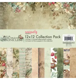 UNIQUELY CREATIVE UNIQUELY CREATIVE BOTANICAL CHRONICLES 12x12 COLLECTION PACK