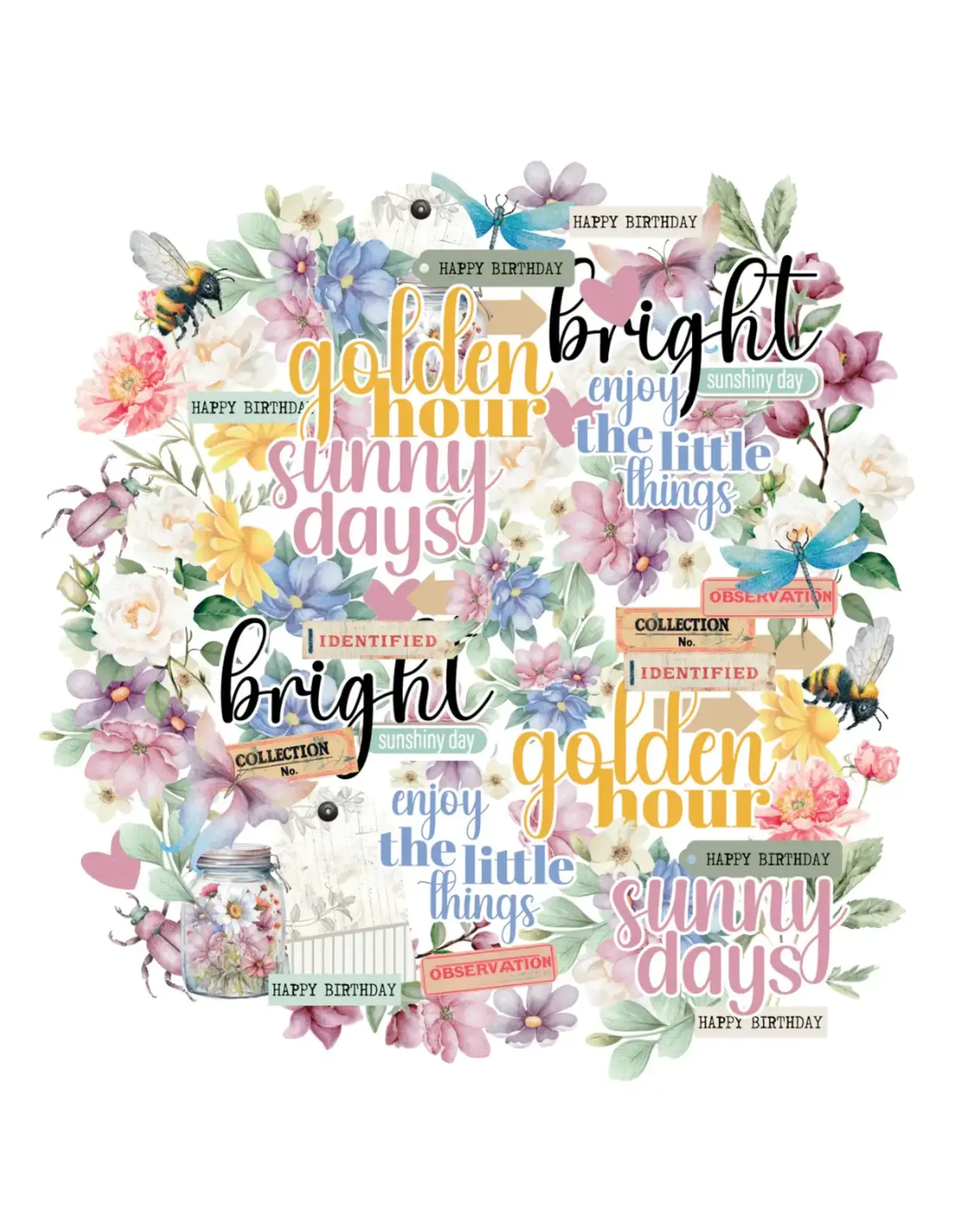UNIQUELY CREATIVE UNIQUELY CREATIVE FLORAL ARCHIVES CREATIVE CUTS DIE CUTS