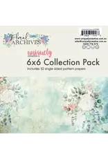 UNIQUELY CREATIVE UNIQUELY CREATIVE FLORAL ARCHIVES 6x6 COLLECTION PACK
