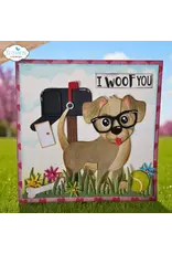 ELIZABETH CRAFT DESIGNS ELIZABETH CRAFT DESIGNS CUTE & WHIMSICAL DOG DAYS GARDEN EDGES AND FENCE DIE SET