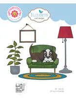 ELIZABETH CRAFT DESIGNS ELIZABETH CRAFT DESIGNS CUTE & WHIMSICAL DOG DAYS LIVING ROOM DIE SET