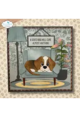 ELIZABETH CRAFT DESIGNS ELIZABETH CRAFT DESIGNS CUTE & WHIMSICAL DOG DAYS LIVING ROOM DIE SET