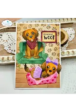 ELIZABETH CRAFT DESIGNS ELIZABETH CRAFT DESIGNS CUTE & WHIMSICAL DOG DAYS LIVING ROOM DIE SET