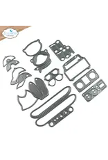 ELIZABETH CRAFT DESIGNS ELIZABETH CRAFT DESIGNS CUTE & WHIMSICAL DOG DAYS SKATEBOARD DIE SET