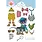 ELIZABETH CRAFT DESIGNS ELIZABETH CRAFT DESIGNS CUTE & WHIMSICAL DOG DAYS DOG CLOTHING ACCESSORIES DIE SET
