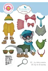ELIZABETH CRAFT DESIGNS ELIZABETH CRAFT DESIGNS CUTE & WHIMSICAL DOG DAYS DOG CLOTHING ACCESSORIES DIE SET