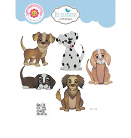 ELIZABETH CRAFT DESIGNS ELIZABETH CRAFT DESIGNS CUTE & WHIMSICAL DOG DAYS DOGS DIE SET