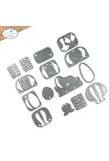 ELIZABETH CRAFT DESIGNS ELIZABETH CRAFT DESIGNS CUTE & WHIMSICAL DOG DAYS DOGS DIE SET