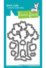 LAWN FAWN LAWN FAWN HEART TREE DIE SET