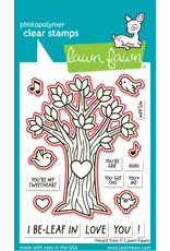 LAWN FAWN LAWN FAWN HEART TREE DIE SET