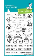 LAWN FAWN LAWN FAWN HIVE FIVE CLEAR STAMP SET