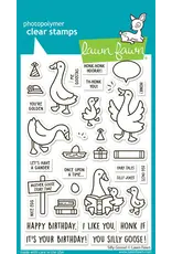 LAWN FAWN LAWN FAWN SILLY GOOSE! CLEAR STAMP & DIE SET
