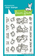 LAWN FAWN LAWN FAWN IT'S A BIRD! CLEAR STAMP SET & DIE SET