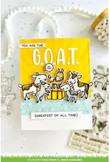 LAWN FAWN LAWN FAWN YOU GOAT THIS CLEAR STAMP & DIE SET