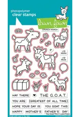 LAWN FAWN LAWN FAWN YOU GOAT THIS CLEAR STAMP & DIE SET