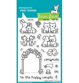 LAWN FAWN LAWN FAWN HAPPY COUPLES CLEAR STAMP & DIE SET