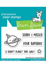 LAWN FAWN LAWN FAWN YEAR ELEVEN CLEAR STAMP & DIE SET