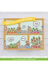 LAWN FAWN LAWN FAWN VEGGIE HAPPY ADD-ON CLEAR STAMP & DIE SET