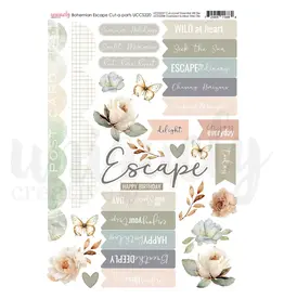 UNIQUELY CREATIVE UNIQUELY CREATIVE BOHEMIAN ESCAPE CUT-A-PARTS
