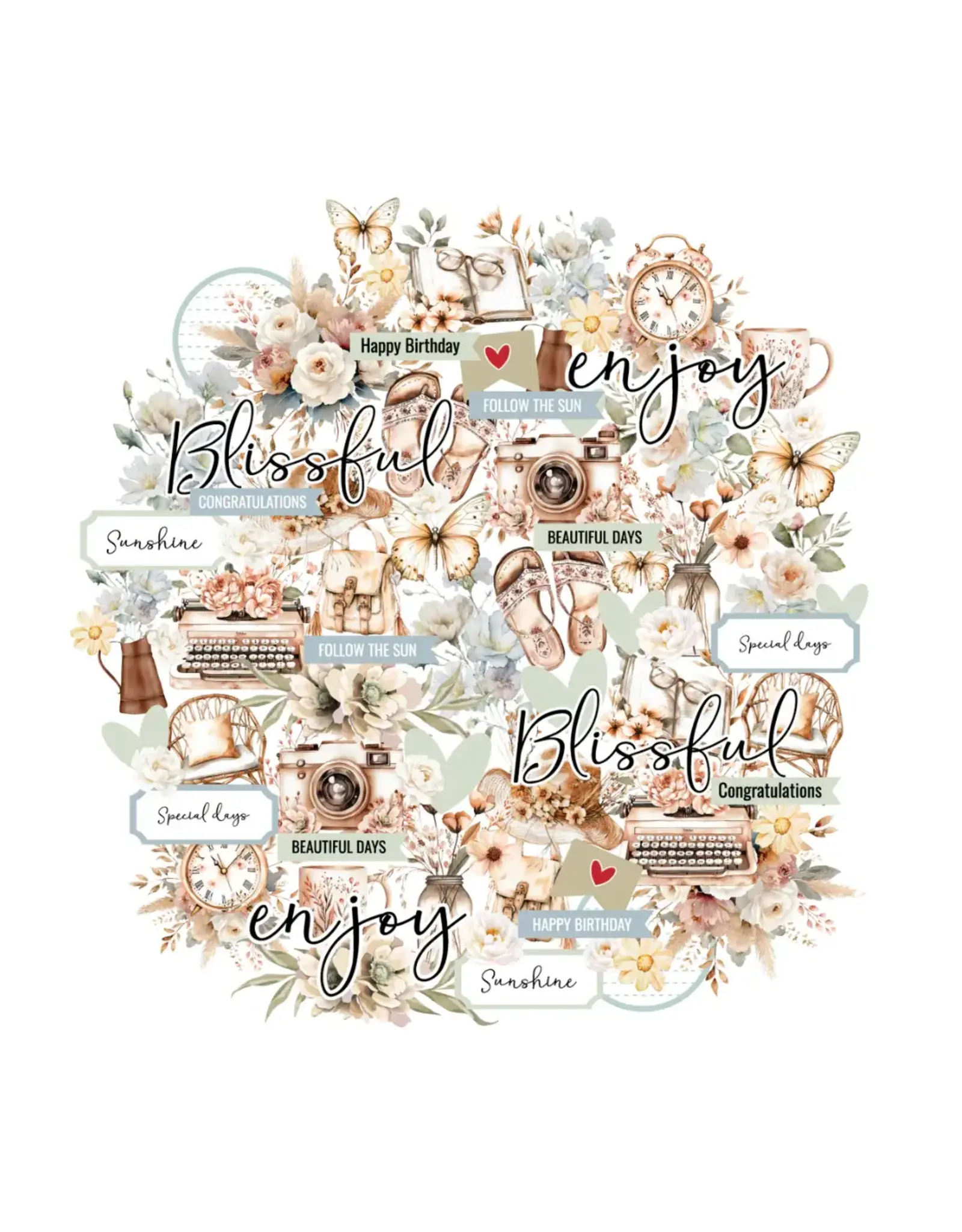 UNIQUELY CREATIVE UNIQUELY CREATIVE BOHEMIAN ESCAPE CREATIVE CUTS DIE CUTS