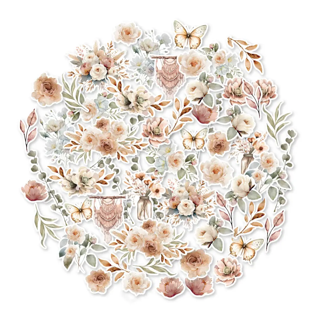 UNIQUELY CREATIVE UNIQUELY CREATIVE BOHEMIAN ESCAPE VELLUM CREATIVE CUTS DIE CUTS