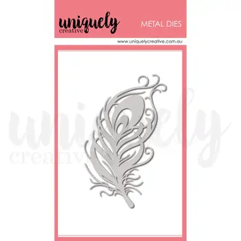 UNIQUELY CREATIVE UNIQUELY CREATIVE BOHEMIAN FEATHER DIE
